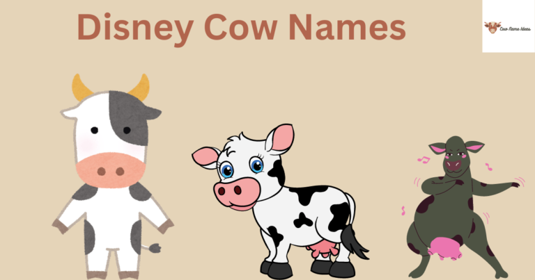 99 Disney Cow Names [With Source]